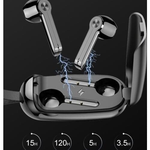 Tws Headset Bt5.0 Sports Waterproof Earplug True Wireless Stereo In-ear Wireless Bluetooth Headset Headphone Heavy Bass Music