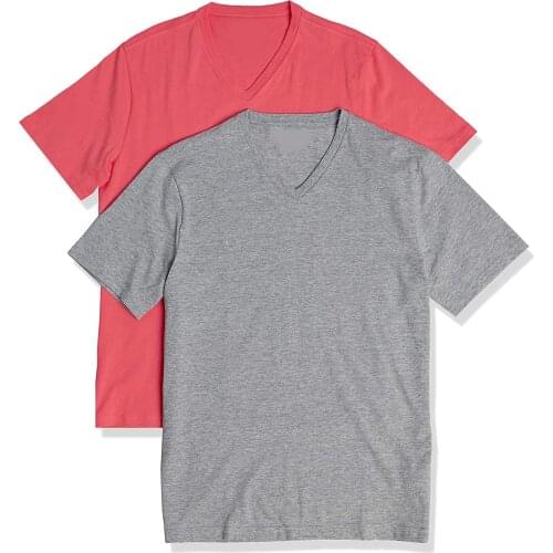 Summer 2020 new T-shirts, short-sleeved round neck T-shirts, organic cotton short casual cotton O-neck