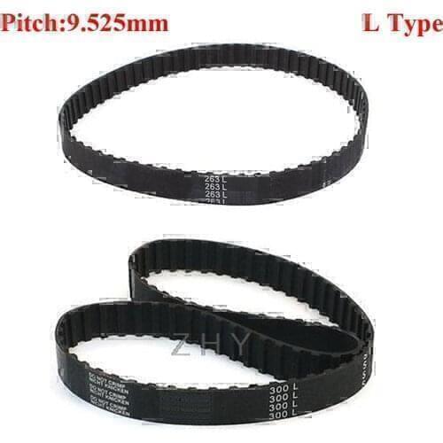 285L 300L 76 80 T Tooth 723.9mm 762mm Girth 38mm 38.1mm 43mm 45mm To 50.8mm Width 9.525mm Pitch Cogged Synchronous Timing Belt