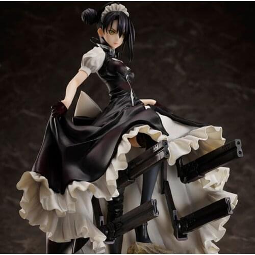 1/7 Girls' Frontline Agent PVC Figure Transform Unpainted Unassambled White Model Kit W_3519