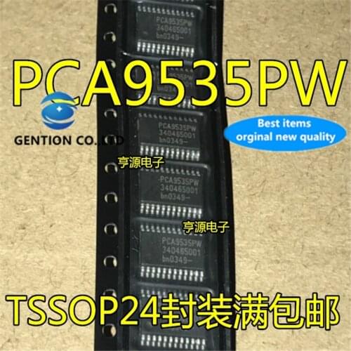10Pcs PCA9535 PCA9535PW PCA9535PWR TSSOP-24 in stock 100% new and original
