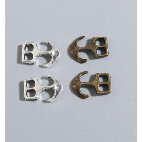 5 Pcs 16x23mm Silver Color/bronze Zinc Metal Alloy Charm Handmade Charms Pendants Jewelry Findings A1259/A1266