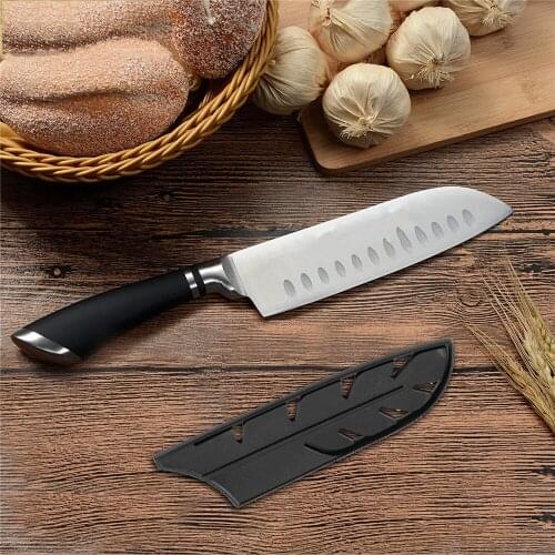 7 inch Stainless Steel Knife New Design ABS+Stainless Steel Handle Santoku Kitchen Knife Sharp Japanese Chef Knife