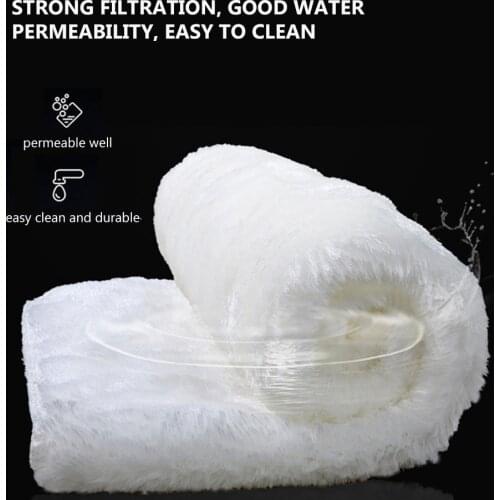 Fish Tank Aquarium Filter Cotton Bio Filter Media Pad Marine Sump Felt Pre Dry Separation Filter Blanket Koi Pond Aquatic