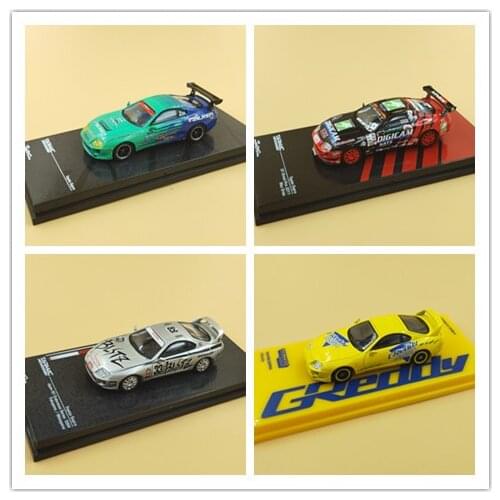 Tarmac Works cars 1:64 TOYOTA Supra Greddy Limited edition Collection alloy car