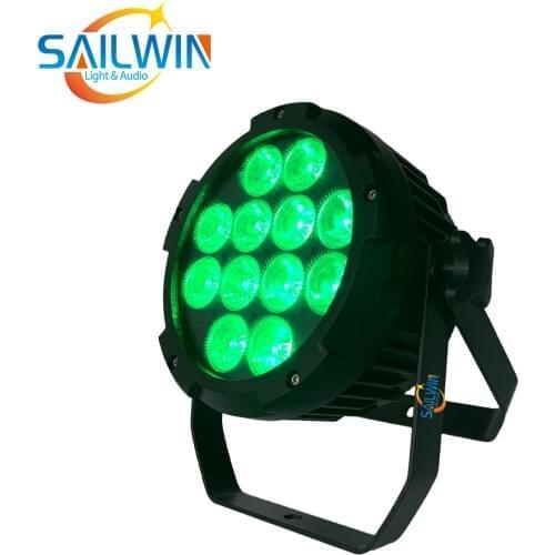 High Quality Waterproof IP65 12*18W 6in1 RGBAW UV Battery Powered Wireless LED Par Light DJ Stage Rechargeable Lights