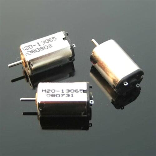 Metal-Brush Aircraft-Motor 3.7V Electric-M20 Motor Precious Mini Micro 10mm 1mm-Shaft DC1.5-6V 23000RPM High-Speed DIY Small Fan