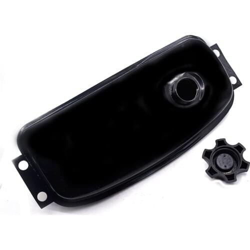 Metal Gas Fuel Tank for 150cc 200cc 250cc Karting Go Kart Buggies W/ Cap Fuel Swtich Kandi Jasscol Massimo