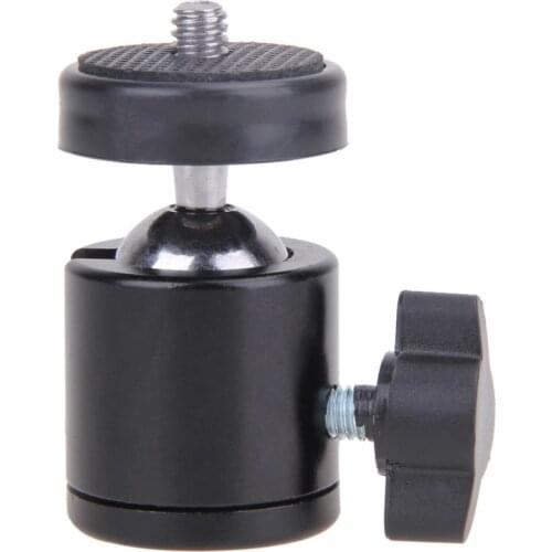 Mini tripod Ball Head of 360 Swivel DSLR Camera Tripod Dsr +1/4"Screw Mount Stand Mini BallHead Mini Tripod Cam Accessory
