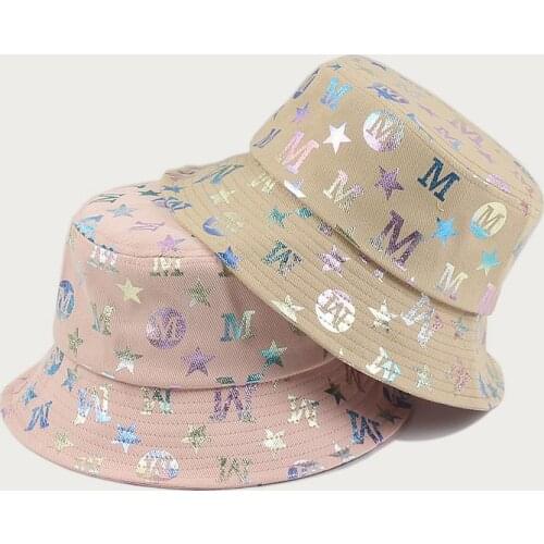 Fashion Letter M Star Women Baseball Cap Outdoor Spring Sun Protection Embroidered Fishermans Hat Hats Summer Sunhat