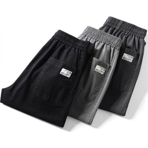Plus Size Fashion Mens Harem Pants New Arrival Outdoor Elastic Waist Harlan Trousers Casual Pocket Pants Male Sports Pantalons