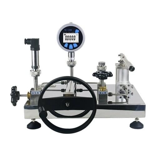 New Model Luxury Desk-top Hydraulic Piston Pressure Calibrator Dead Weight Tester, Pressure Gauge