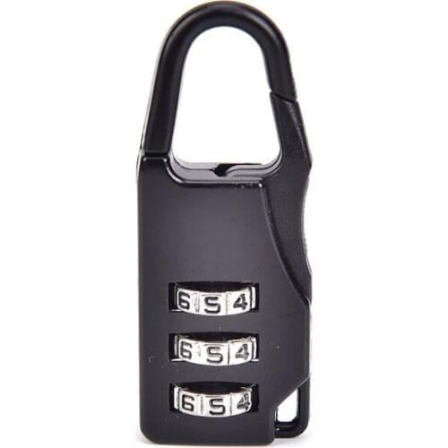 Camping Equipment Outdoor Multi Tool Luggage Password Lock Trolley Box Password Padlock Mini Luggage Lock 1pc