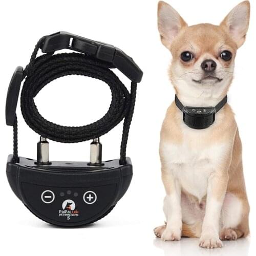 Paipaitek Safe Upgraded Dog Bark Collar w/Automatic Effective Rechargeable Dog Bark Collars - 5 Anti-Barking Training Modes