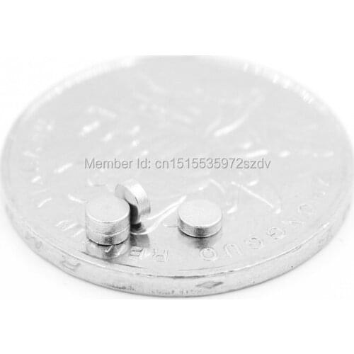 1000pcs Strong Round Dia 3mm x 1.5mm N35 Rare Earth Neodymium Magnet Art Craft Fridge 3x1.5mm