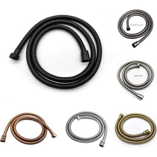 Shower Hose Stainless Steel Flexible Bathtub Faucet Rust-proof Shower Head Hose Universal Household Bathroom Sprayer 1.5M Hoses