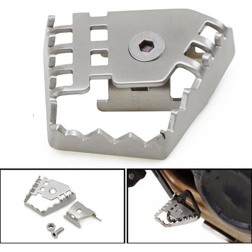 Motorcycle Rear Foot Brake Lever Peg Pad Extension Enlarge Extender For BMW F800GS F700GS F650GS R1150GS R1200GS R 1150/1200 GS