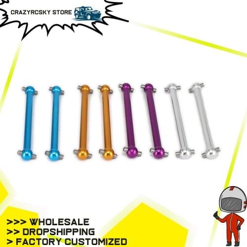 2PCS 5.3*50.8mm Alloy Dogbone Universal Drive Joint For Rc Hobby Model Car 1/18 Wltoys a959 a969 a979 k929 Shaft Toy Spare Parts