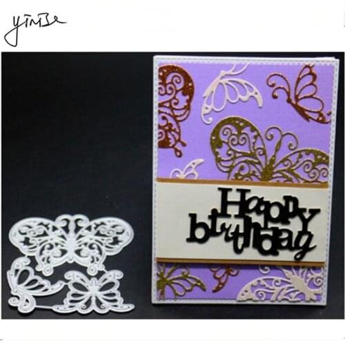 VCD150 Butterfly Cut SCRAPBOOK Metal Cutting Dies For Scrapbooking Stencils DIY Album Cards Decoration Embossing Folder Die Cuts