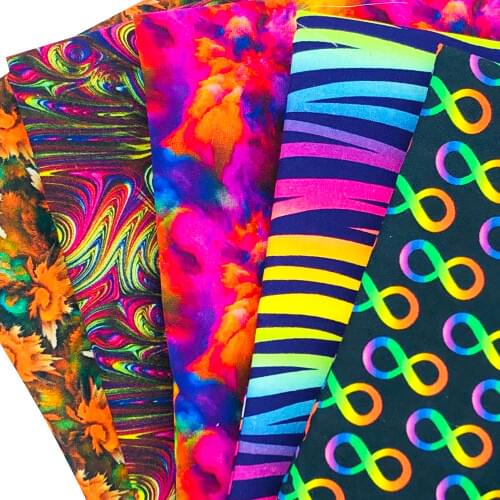 50*145cm Paint Splatter Peacock 100% Pure Cotton Polyester Cotton Material Patchwork Sewing Fabrics Quilt Needlework DIY Cloth