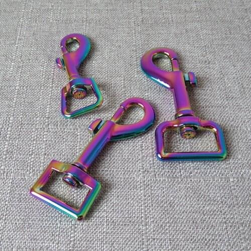 50Pcs/Pack 15mm 20mm 25mm Metal Hooks Hardware Buckles DIY Bag Dog Rope Leash Leads Belt Straps Clip Lobster Clasps Accessory