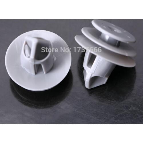 500PCS / Lot Door Lining Clips Trim Panel Retainer Gray Nylon Rivet Case For Honda Civic Crv Pilot 91560-SLJ-J01