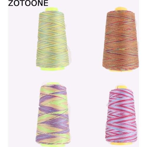 ZOTOONE Sewing Accessories Sewing Machine Thread Hand Embroidery Machine Thread Nylon Quilting Thread Hand Cotton Sewing Rolls E