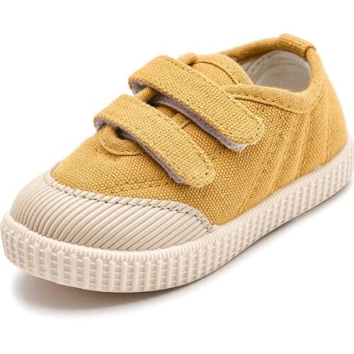 Skoex Kids Canvas Sneaker Boys Girls Lightweight Tennis Shoes Slip-on Unisex Children Canvas Fashion Sneakers Toddler Footwear