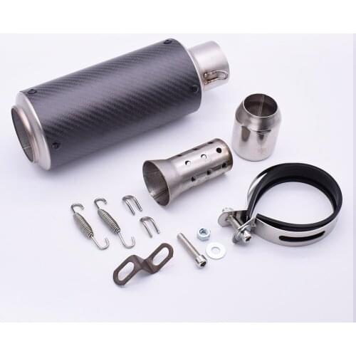 For Honda Hornet CB599 CB600 250 CR85R CR125R CR250R Universal 51mm 61mm modified motorcycle exhaust pipe with DB Killer