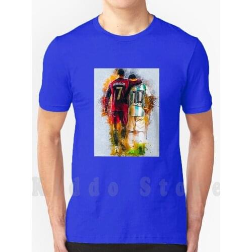 And Ronaldo T Shirt Print For Men Cotton New Cool Tee Ronaldo Msn League Ballon D Or Bale Benzema