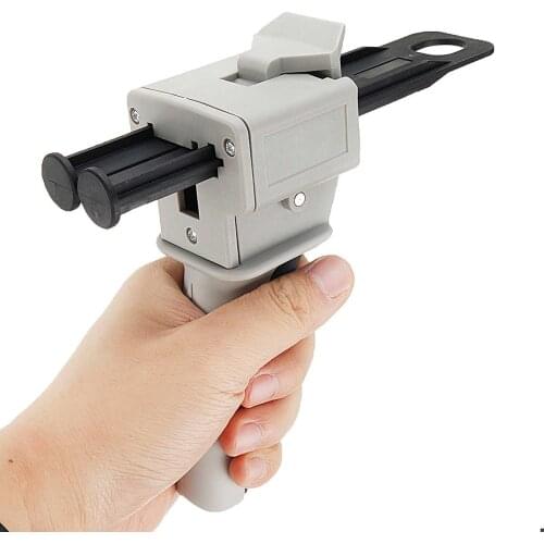 50ml Glue Guns Two Component AB Epoxy Sealant Glue Applicator Glue Adhensive Squeeze Manual Guns Dispenser Mixed 1:1