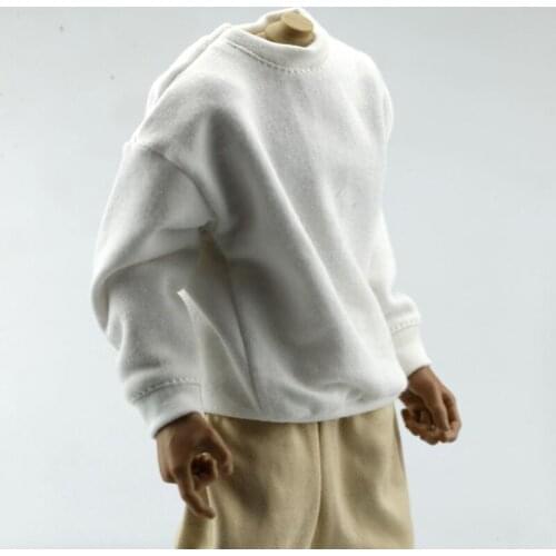 1/6 Soldier Clothing Autumn And Winter Hoodless Fashion Sweater suitable for 12" soldiers 7 color fabric autumn clothes