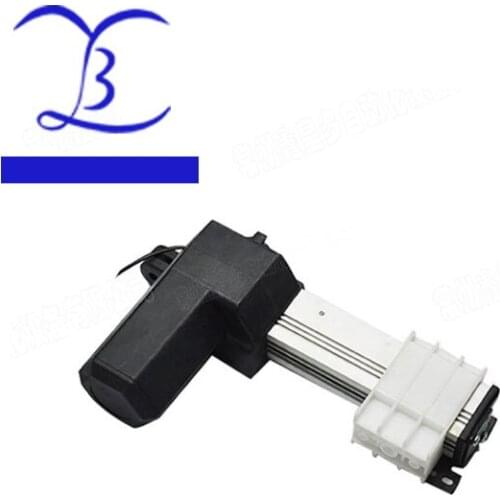 100mm 2inch stroke DC12V/ 24V 20mm/s Heavy Duty Push 150Kg , Motorized Tv Lift Linear Actuator with Wired handle control