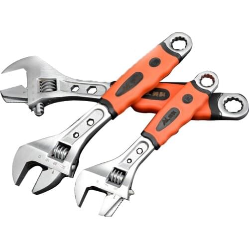 Multifunction Adjustable Wrench High Quality Chrome Steel Alloy Steel Spanners Universal Key Nut Wrench Home Hand Tools