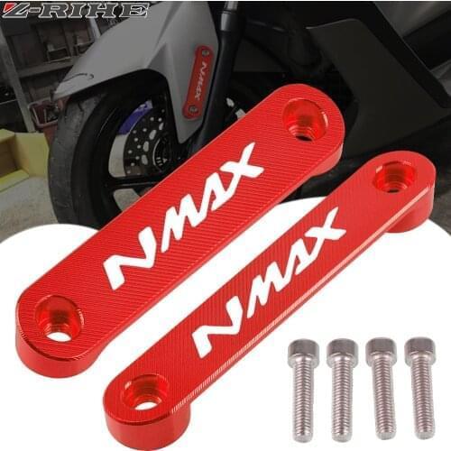 ZRIHE Motorcycle Front Axle Coper Plate Decorative Cover Guard For Yamaha Nmax Accessories N-MAX 155 2017 2018 CNC Aluminum