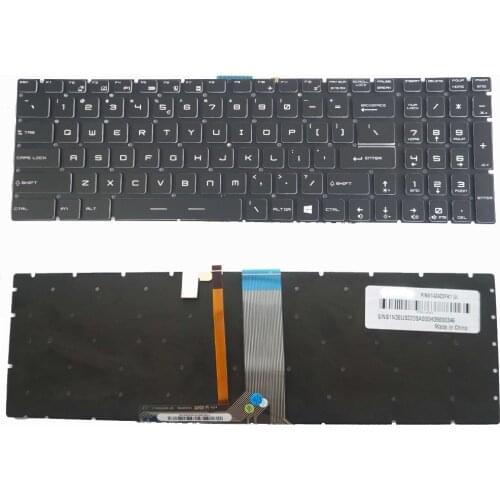 New UI Colorful Backlit / Non-backlight Keyboard for MSI GE72 GE62 WS60 GS60 GS70 GT72 GP62 GP72 GT73VR GS72 GL62VR V143422FK1