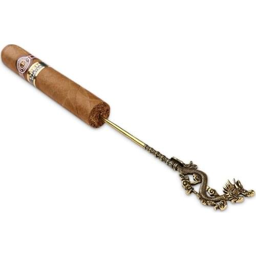 New Arrival CIGARLOONG Cigar Draw Brown Cigar Tool of Punch Cigar Accessories Cigar Drill CLR-0371