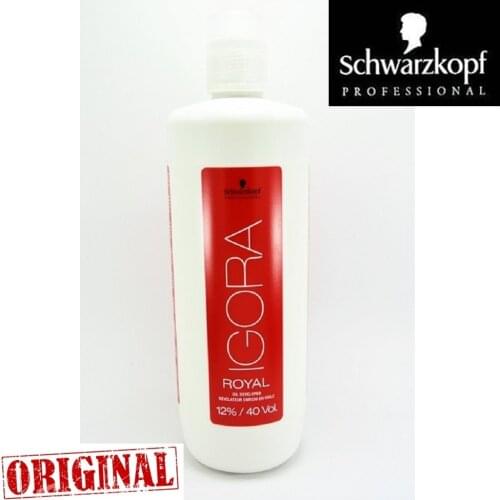 Original Schwar zkopf Professional IGORA ROYAL Permanent Color Creme ( Oil Developer 12% / 40 Vol )
