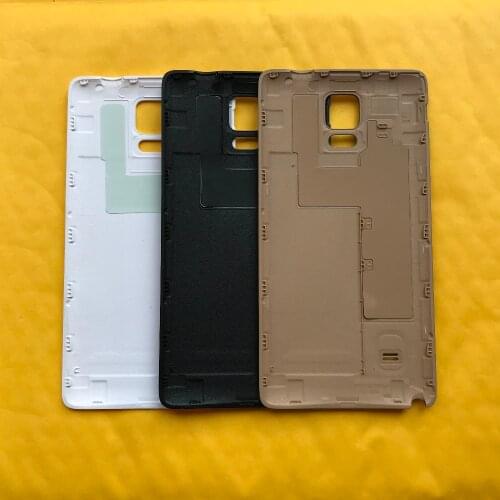 For Samsung Galaxy Note 4 N910 N910F N910V N910C N910G N910A N910P Original Phone Cases Battery Rear Cover Housing Door