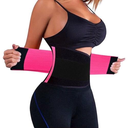 Waist Trainer Sweat Belt For Women-Waist Cincher Trimmer Weight Loss Tummy Body Control Slimming Body Shaper Belt