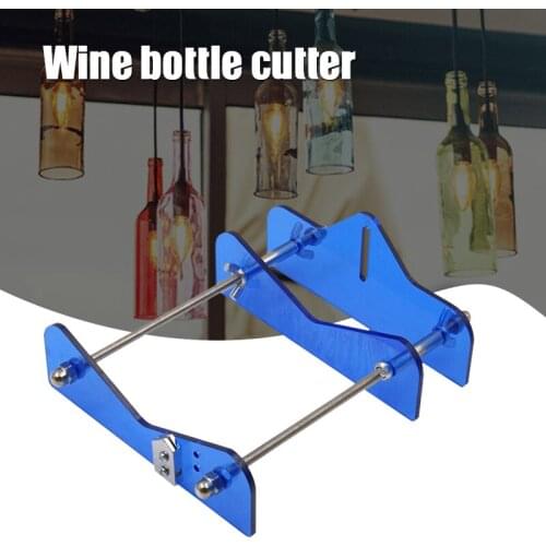 Glass Bottle Cutter DIY Tool for Cutting Round Bottles Glass Cutter Tool Kit Easy to Set ALI88