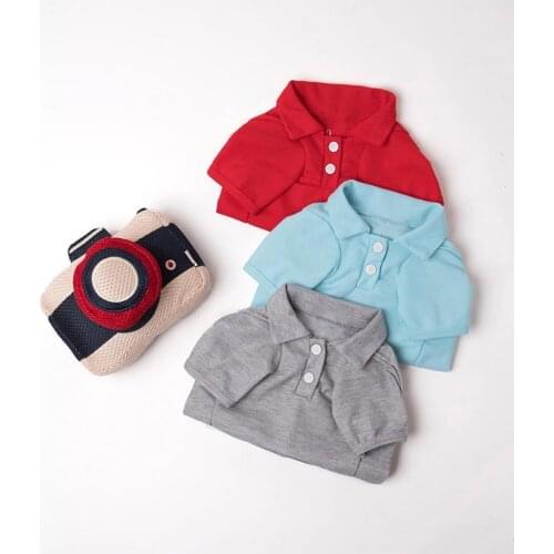 Dog Polo Shirt Pure Design Pets Dogs Clothing for Small Medium Dog Costume Puppy Pet Clothes for Small Dogs Vest Ropa Para Perro