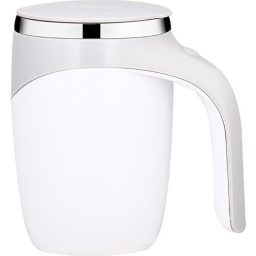 Self Stirring Coffee Mug Stainless Steel Water Bottle Automatic Mixing Cup 380ml