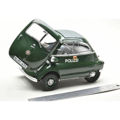 Schuco cars 1:18 BMW Isetta Export Polizei Collection Metal Die-cast Simulation Model Cars Toys
