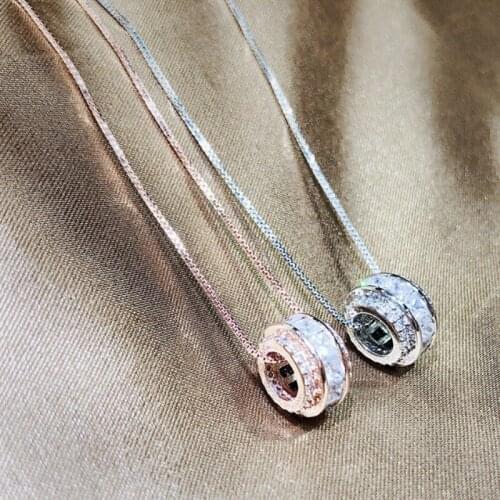 Showfay 2021 New Lucky Beads Pendant Necklace Personalized Spring Set Chain Fashion Jewelry Elegant Gift for Women