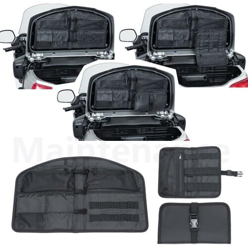 Motorcycle Trunk Lid Organizer Bag For Honda Gold Wing Tour trunks 2001-2017