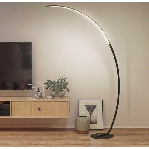 Nordic led floor lamp fixture tripot lambader store dining room