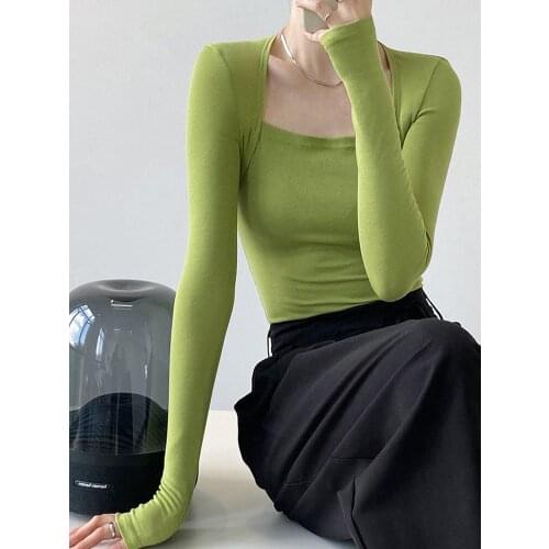 Женские футболки с длинным рукавом ZVANXVBL China At AliExpress