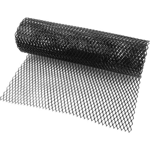 1PC Car Front Hood Bumper Grill Grille Mesh Cover Trim Rhombus Style 8x16mm for any bumper,body kit,hood vent,vehicle opening