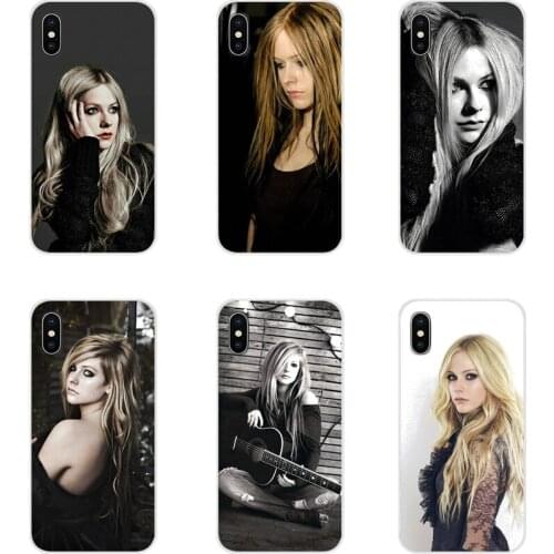 Avril Lavigne Accessories Phone Shell Covers For Huawei G7 G8 P8 P9 P10 P20 P30 Lite Mini Pro P Smart Plus 2017 2018 2019